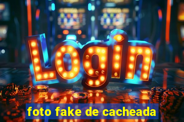 foto fake de cacheada